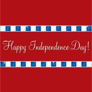 Happy 4th of July card in vector format N2