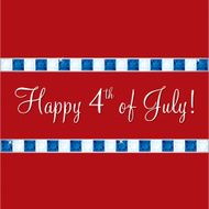 Happy Independence Day card in vector format N3