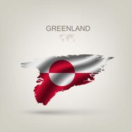 Flag of Greenland as a country