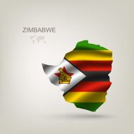 flag of Zimbabwe as a country