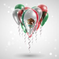 Flag of Mexico on balloon N11