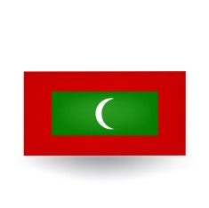 Flag of the Maldives N3