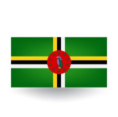 Flag of Dominica N5