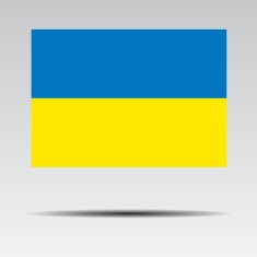 National flag of Ukraine
