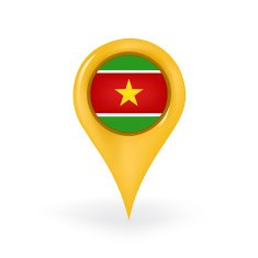 Location Suriname