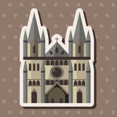 castle theme elements vector eps N30