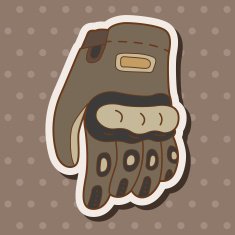 racing glove theme elements vector eps N3