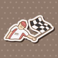 start racing theme elements vector eps N3