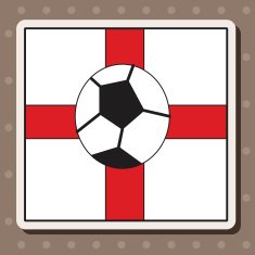 england soccer team flag theme elements vector eps N4