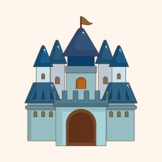 castle theme elements N144