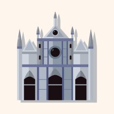 castle theme elements vector eps N37