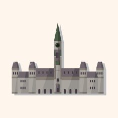 castle theme elements vector eps N40