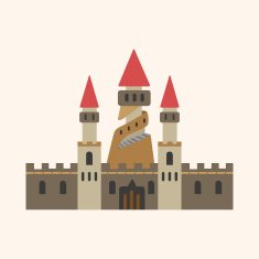 castle theme elements N155