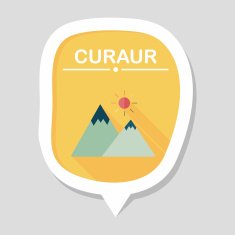 Mountain tourist flat icon with long shadow N13