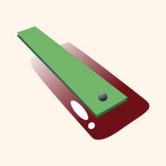 golf equipment theme elements N233