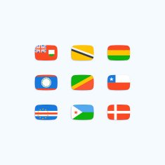 Flag of world N14