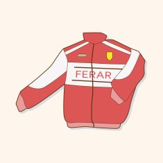 racing coat theme elements vector eps N4