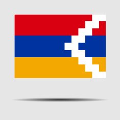 Flag of Nagorno-Karabakh N2
