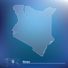 Map of Kenya