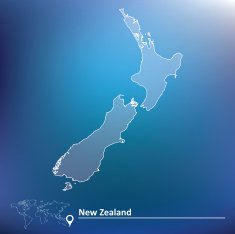 map of New Zealand N3