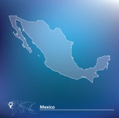 Map of Mexico N2