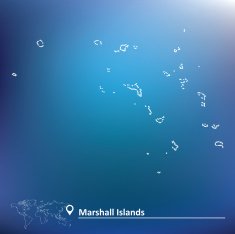 Map of Marshall Islands