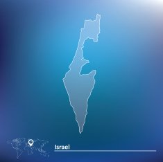 Map of Israel