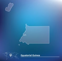 Map of Equatorial Guinea