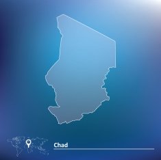 Map of Chad