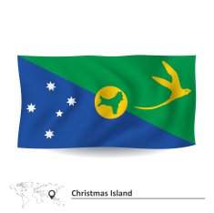Flag of Christmas Island N5