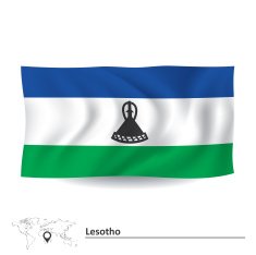 Flag of Lesotho N7