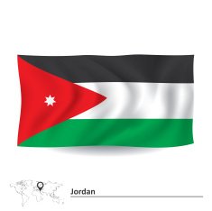 Flag of Jordan N7