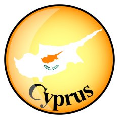 orange button with the image maps of Cyprus