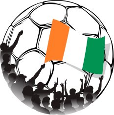 Soccer Fans Cote d'lvoire