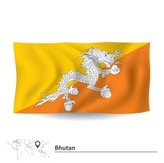 Flag of Bhutan N6