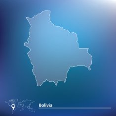 map of Bolivia N3