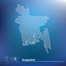Map of Bangladesh