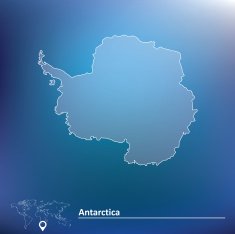 Map of Antarctica