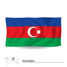 Flag of Azerbaijan N8