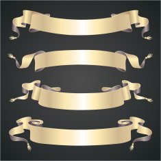 Vintage ribbons N16