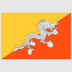 Flag of Bhutan N7