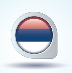 Flag of Serbia vector illustration N7