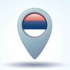 Flag of Serbia vector illustration N8