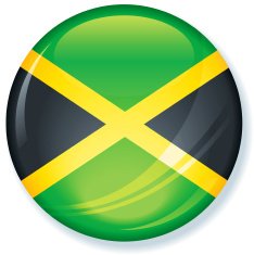 Jamaica Flag Super Glossy