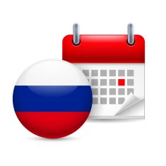 Icon of National Day in Russian Federation