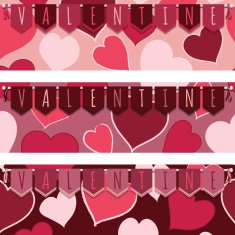 Valentine Banners N2
