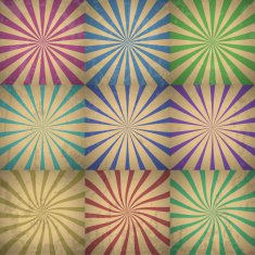 Abstract Retro Background Vector