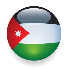 World Flag Button Jordan