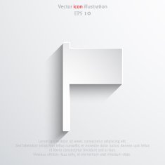 Vector flag web icon N9