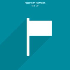 Vector flag web icon N10